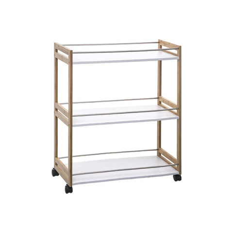 Carrello Da Cucina A 3 Ripiani 80x76x30cm