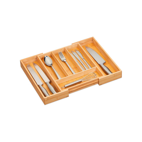 immagine-1-five-simply-smart-vassoio-portaposate-in-bambu-estensibile-con-6-scomparti-ean-3560238664087