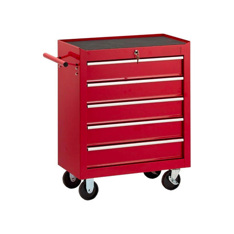 Chariot de rangement à 5 tiroirs 69x33x77cm