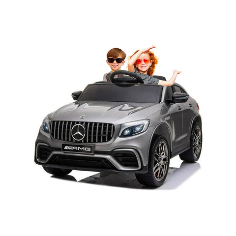 Voiture électrique Mercedes AMG GLC 63S Grise 12V 7Ah 115x70x55cm