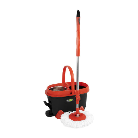 Lave-sol lave et sèche Spin Mop 360°