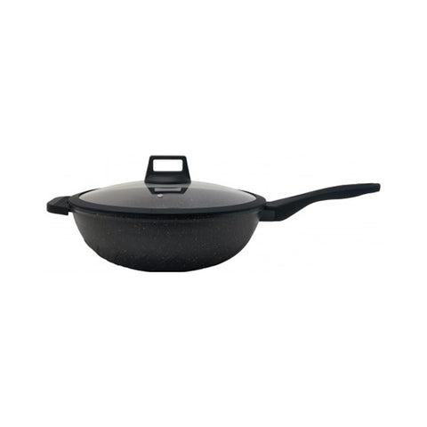 Wok induction avec couvercle 32cm