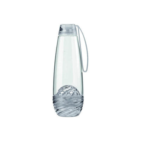 Gourde avec Infuseur à Fruits 750 ml – Couleur Gris Ciel, Sans BPA