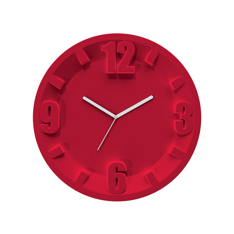 immagine-1-guzzini-orologio-da-parete-home-rosso-30cm-ean-8008392242604