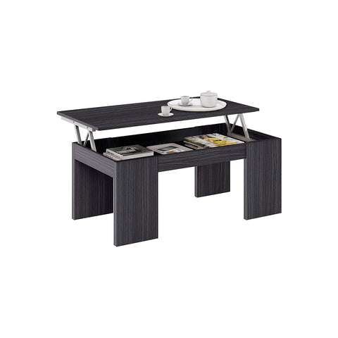 Table basse avec plateau relevable 100x50x43cm