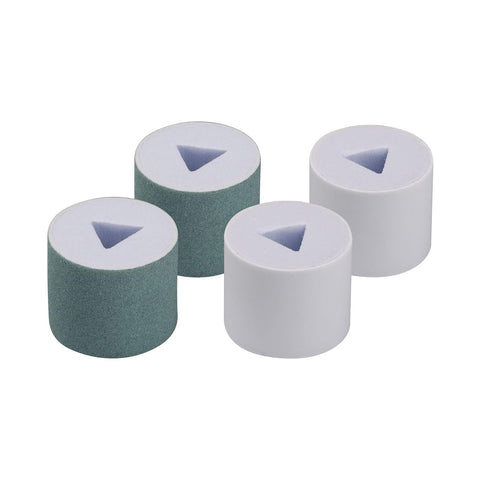Lot de 2 rouleaux abrasifs, 2 rouleaux polissoirs pour ongles