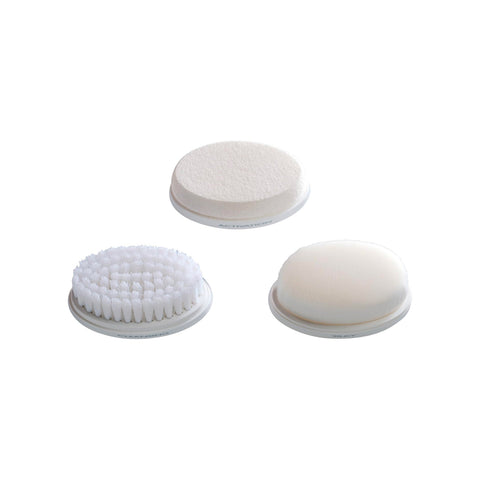 Set 3 Testine Di Ricambio Per Pulitore Viso