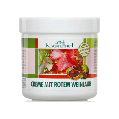immagine-1-krauterhof-crema-alla-vite-rossa-per-gambe-e-piedi-250ml-ean-4075700044520