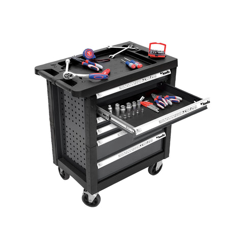 Chariot d'atelier avec 129 outils