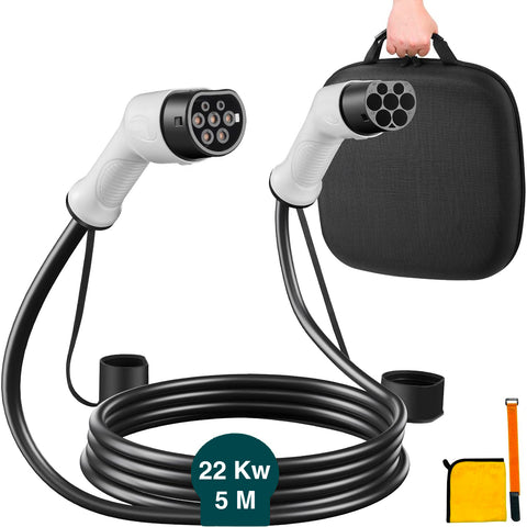 Chargeur de voiture électrique et station de recharge avec étui 32a 5m