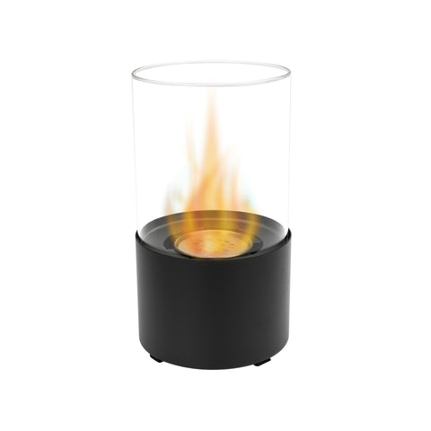 Cheminée de table au bioéthanol Eurydice noire