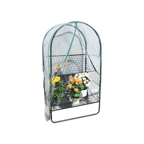 immagine-1-mondoverde-serra-da-balcone-2-ripiani-jolly-70x45x140cm-ean-8012526045351