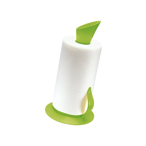 Porte-rouleau d'essuie-tout en plastique vert