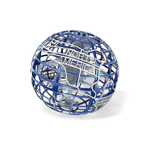 Gadget Globe Terrestre Flottant 360° Avec LED Et Câble USB