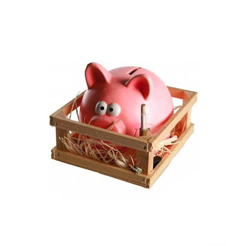 Tirelire Cochon en Céramique avec Marteau