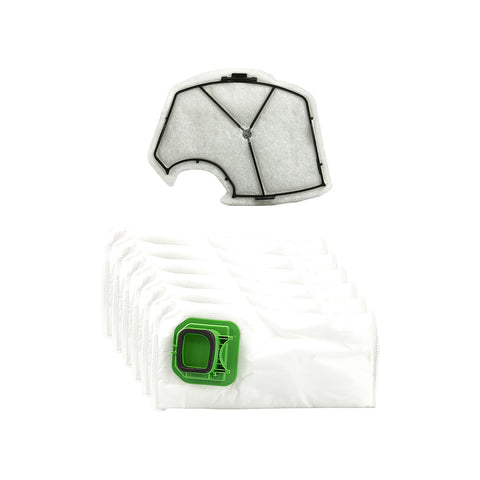 Lot de 12 sacs et 2 grilles de moteur pour VK 140