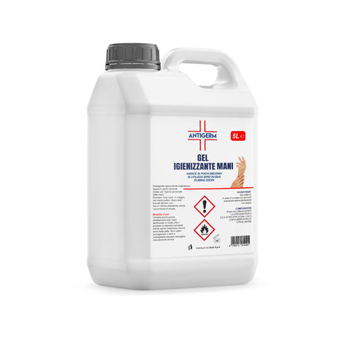 Bidon Gel Nettoyant pour les Mains 5l