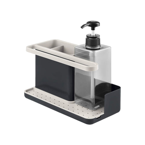 Organisateur d'Évier avec Égouttoir et Distributeur de Savon 22x23x11cm