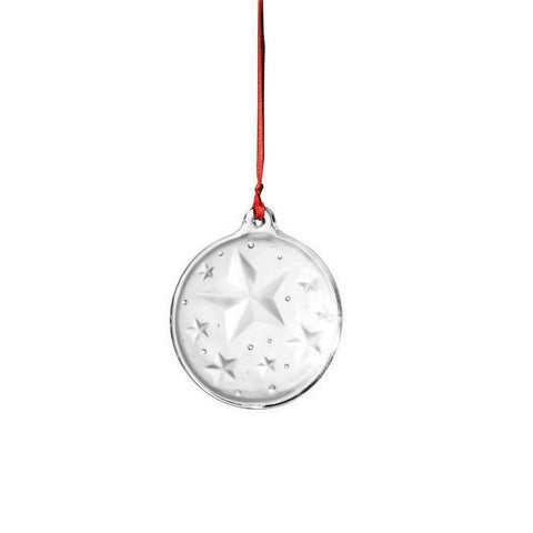 Pendentif Décoratif en Verre Étoiles 91mm