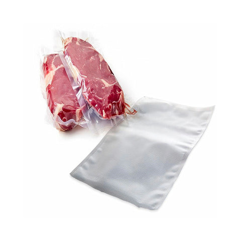 Sacchetti Sottovuoto Goffrati 15x25cm Universali per Alimenti