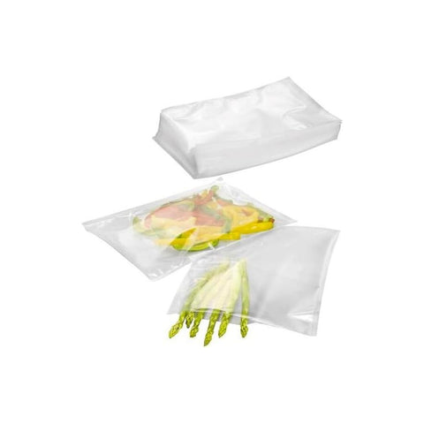 Set 100 Sacchetti Goffrati Universali Per Sottovuoto 30x40cm