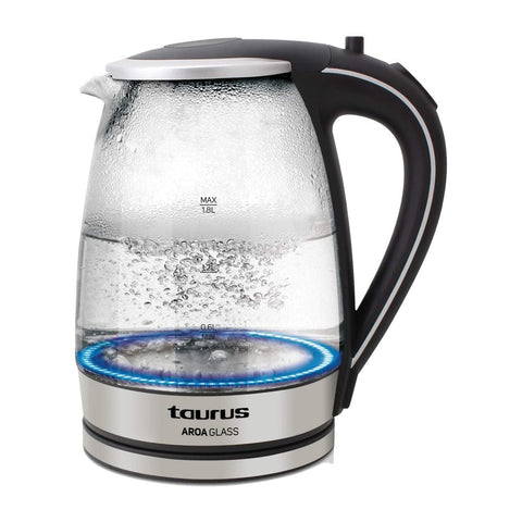 Bouilloire en verre 1,8 L 2200 W