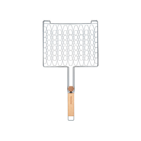 Grille Barbecue En Bois Et Acier 59x30,5cm