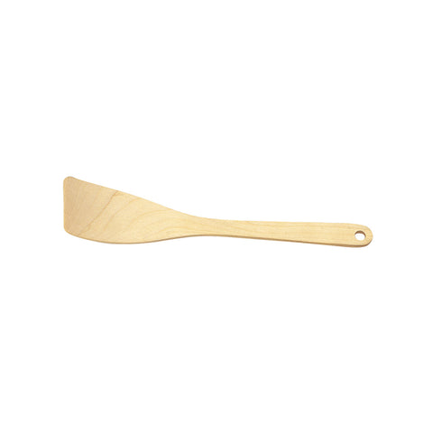 Spatule de cuisine incurvée en bois 30cm
