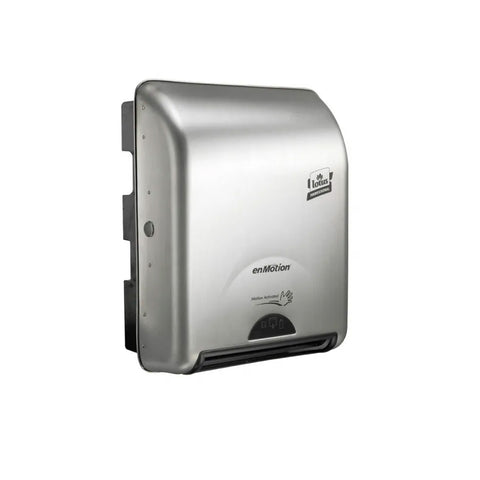 Distributeur de papier essuie-mains automatique chromé
