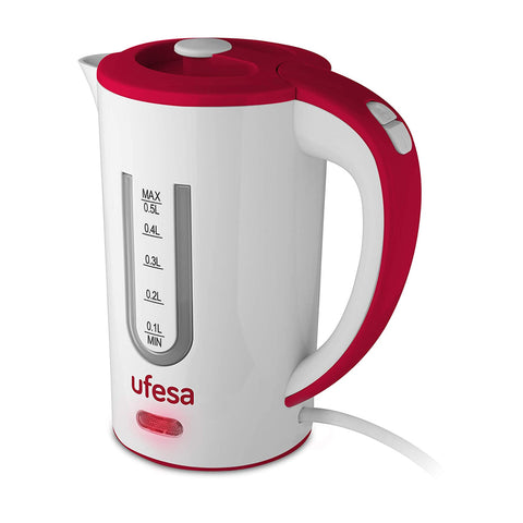 Bouilloire de voyage en plastique 0,5l 800w
