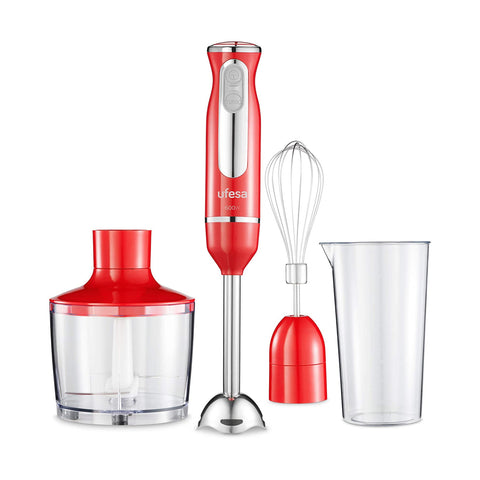 Ensemble mixeur plongeant avec accessoires 600W