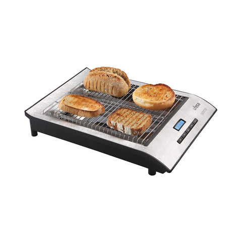 Grille-pain horizontal en acier 35x65cm 700w