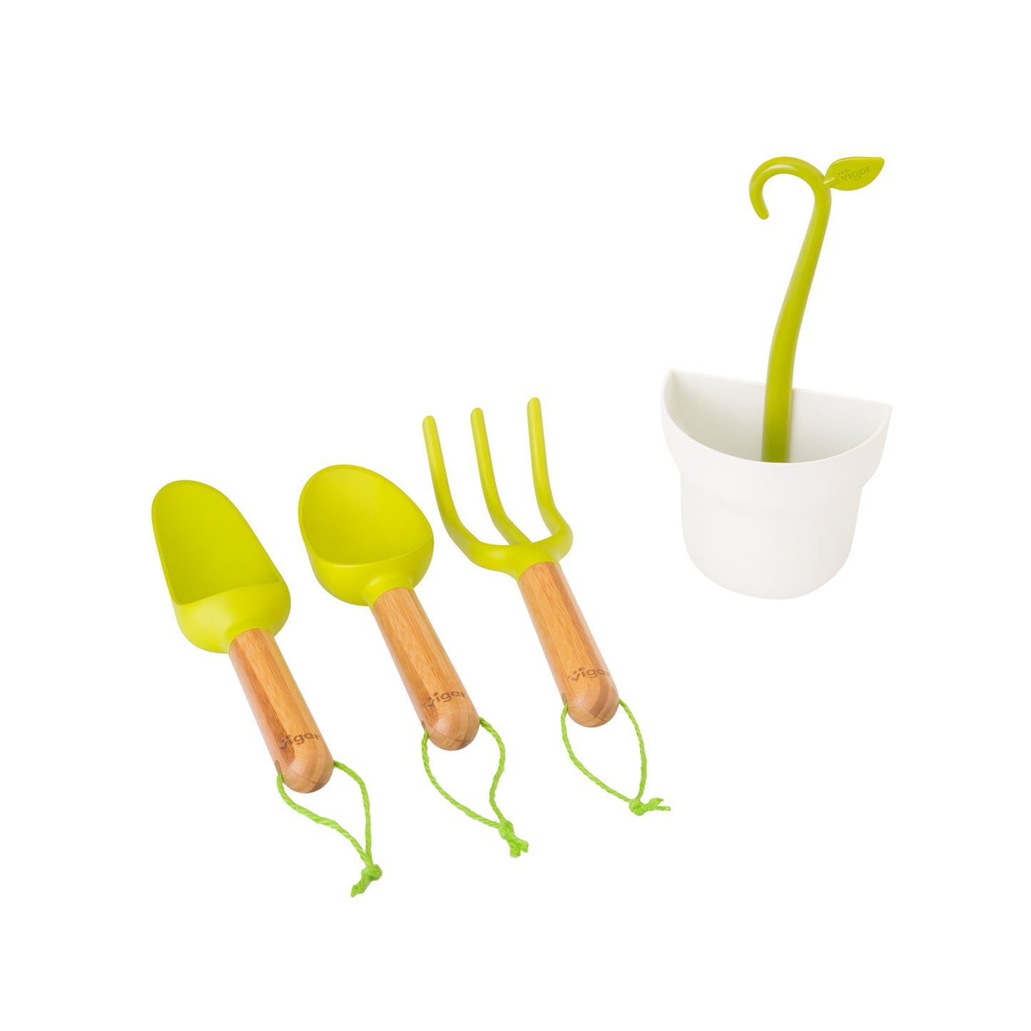 immagine-1-vigar-set-3-utensili-con-contentitore-a-gancio-green-collection-ean-8411782013362