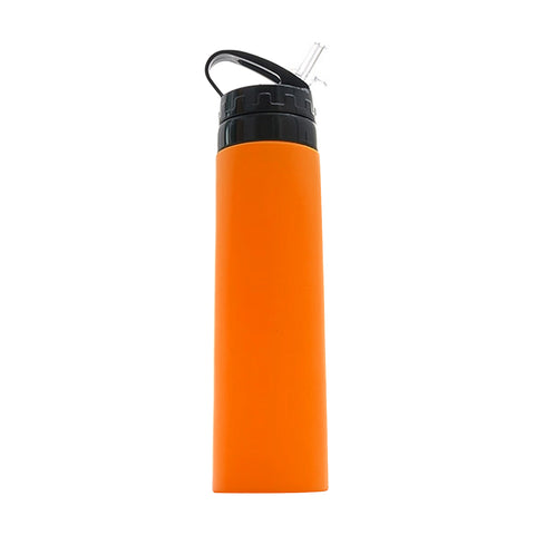 Borraccia In Silicone Per Sportivi Hydralyne 550ml Arancione