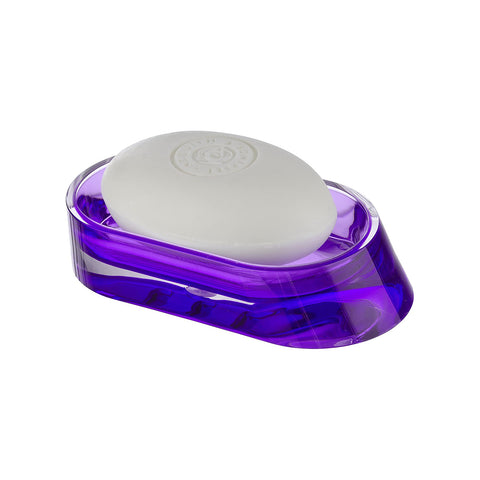 immagine-1-wenko-porta-saponetta-paradise-in-acrilico-viola-ean-4008838202425