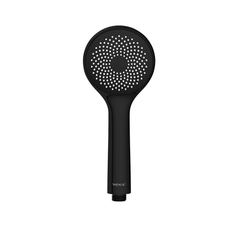 Pomme de douche Watersaving noire mate D. 95cm