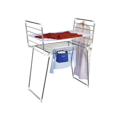 Étendoir à linge pliable en aluminium 15m
