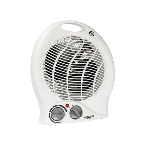 Radiateur Soufflant Compact 2000W avec Thermostat Réglable
