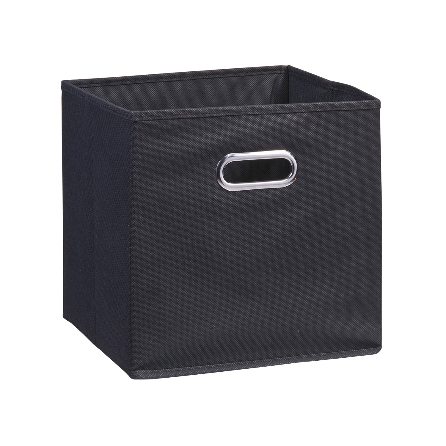 immagine-1-zeller-cestino-portaoggetti-in-pile-32cm-nero-ean-4003368141138