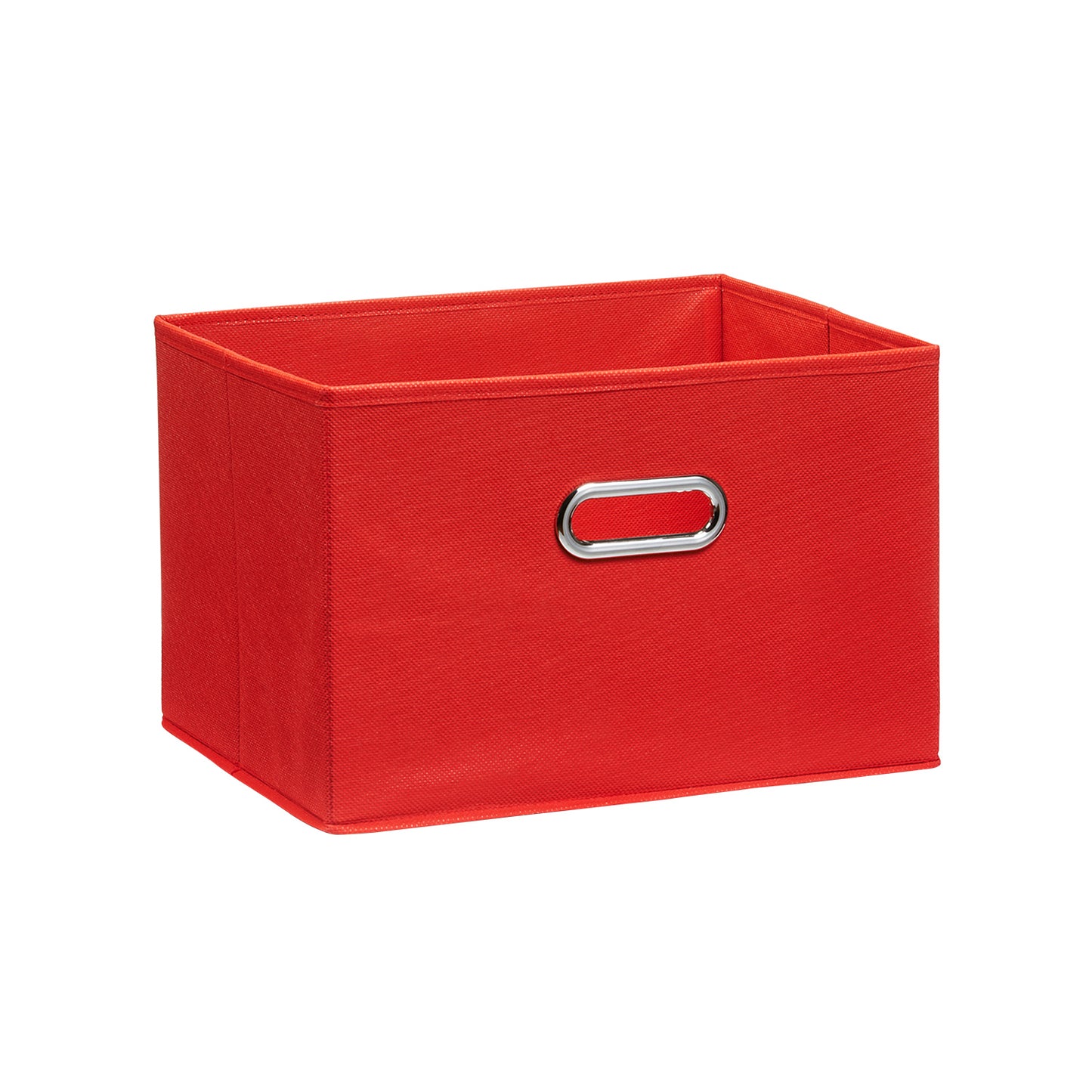 immagine-1-zeller-cestino-portaoggetti-in-pile-33cm-rosso-ean-4003368144177