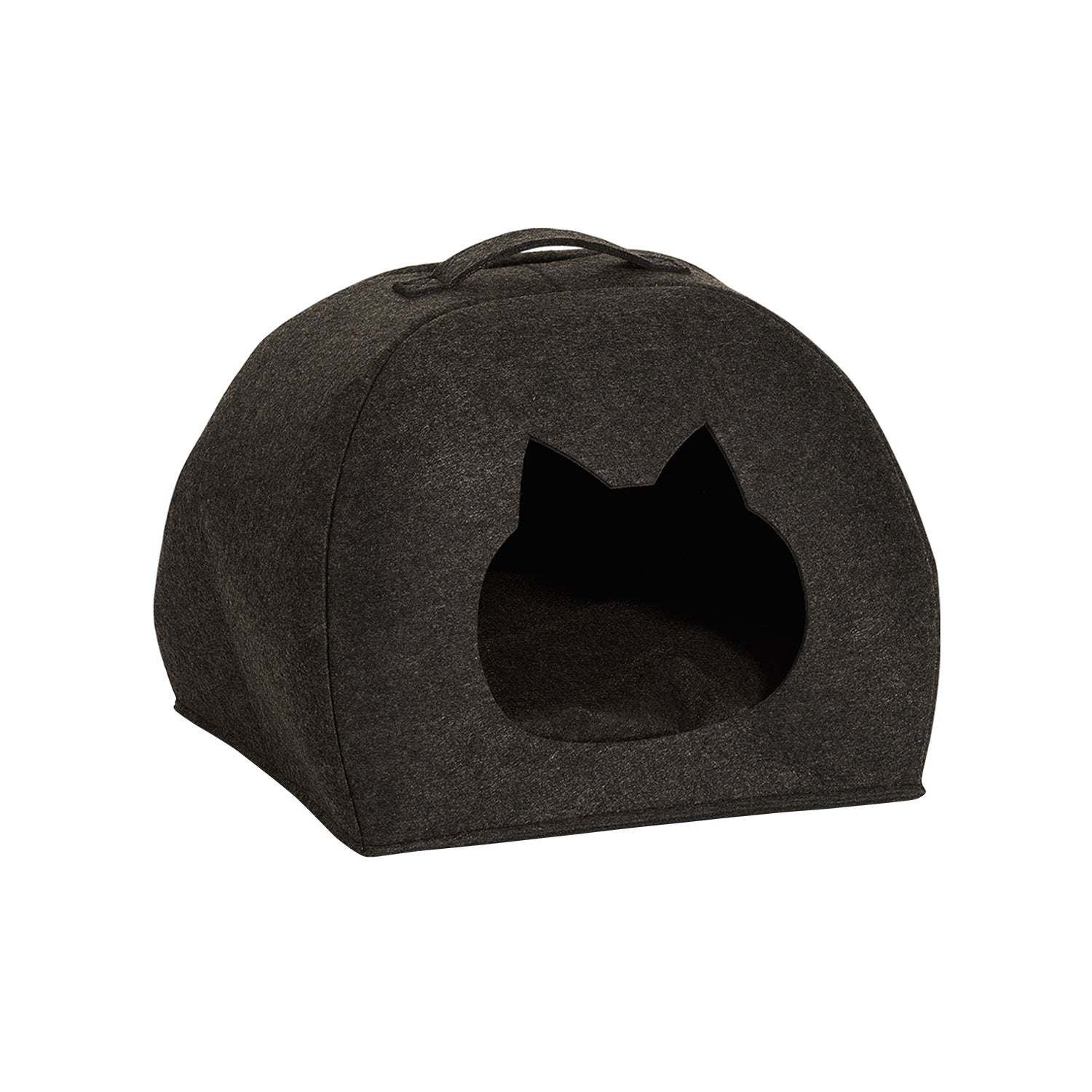 immagine-1-zeller-cuccia-contenitore-in-feltro-gatto-xl-antracite-ean-4003368143774