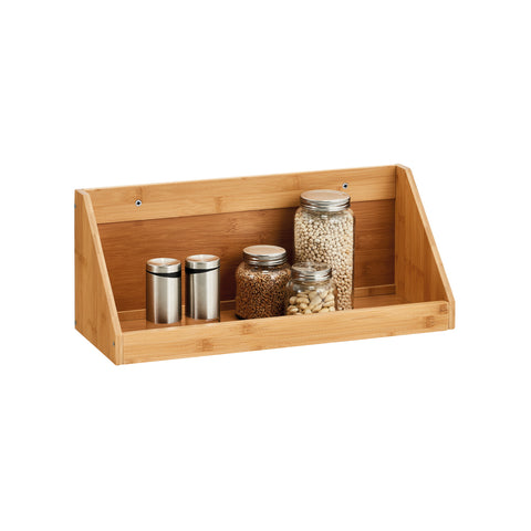 Étagère murale Bambou 50x20x20cm