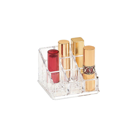 Organisateur de Maquillage en Plastique à 9 Compartiments