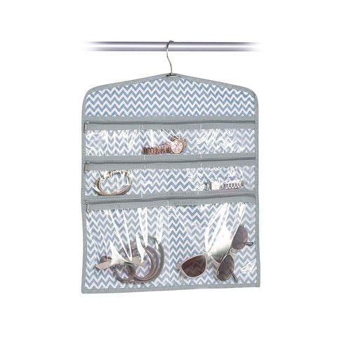 Trousse à accessoires 3 compartiments zippés