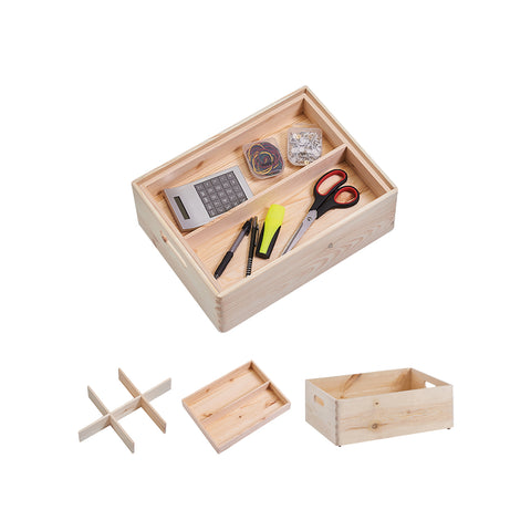 Boîte de rangement/gain de place en bois