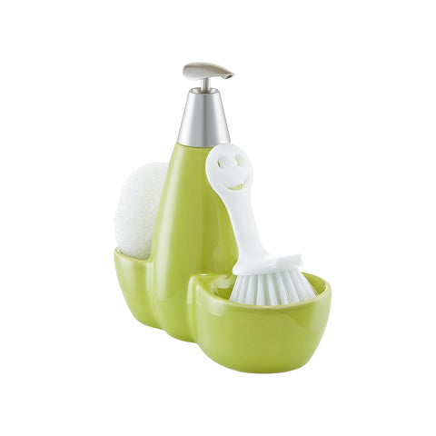 Set 3 Accessori Da Cucina Con Dispenser Lime