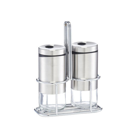 immagine-1-zeller-set-condimento-salepepe-in-vetro-e-acciaio-ean-4003368196312