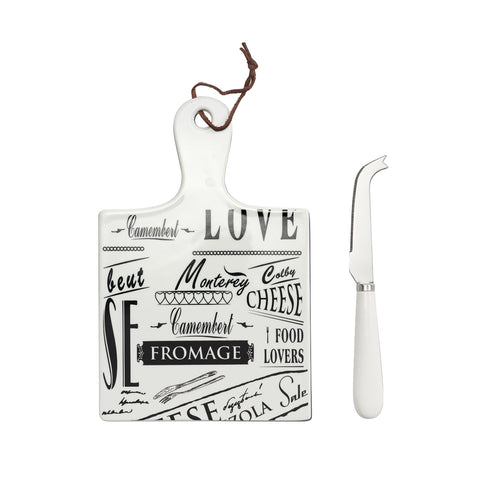Set Vassoio Per Formaggio 26x17cm