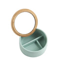 immagine-1-zeller-specchio-portagioie-rotondo-in-poliresina-menta-ean-4003368187365