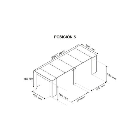 immagine-12-habitdesign-tavolo-consolle-estensibile-90x50-237x77cm-ean-8423490262246